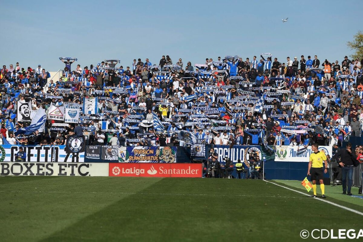 La afición del Leganés llena tres autobuses para…