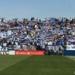 La afición del Leganés llena tres autobuses para ir a León