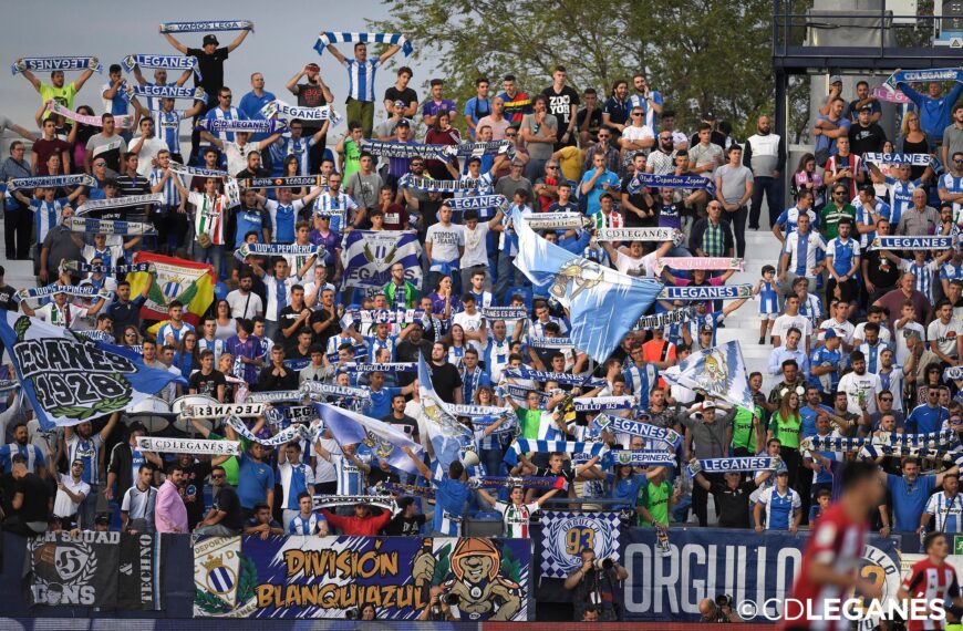 La afición del Leganés organiza viaje…