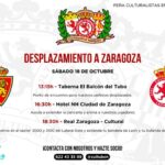 La Peña Culturalistas en Barcelona se movilizará en Zaragoza